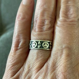 Alcoholics Anonymous ring
